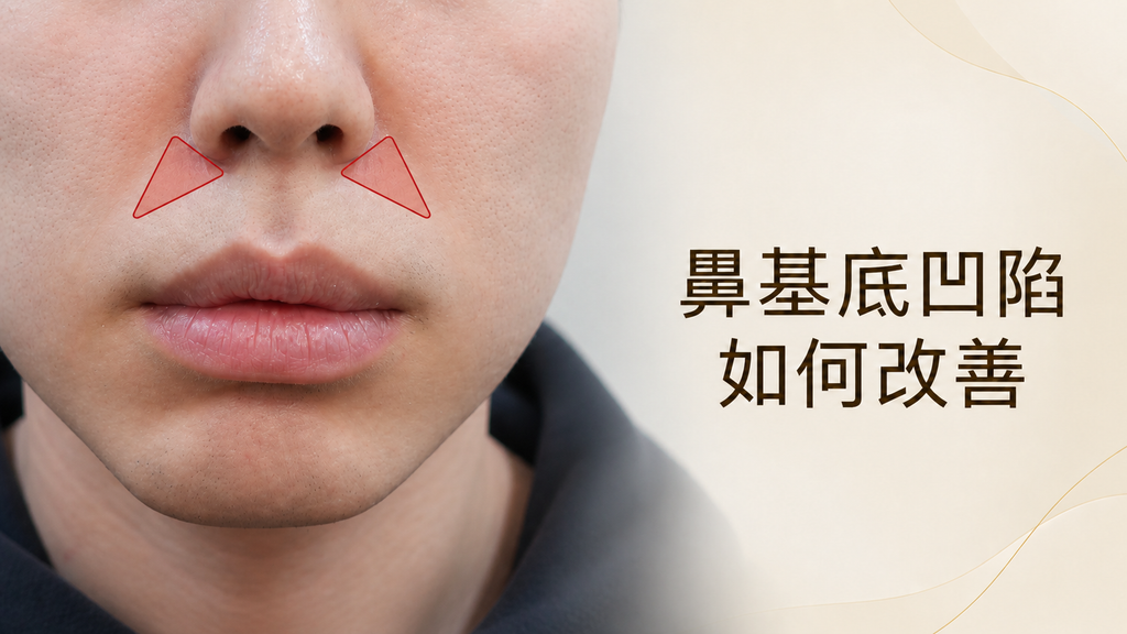 鼻基底凹陷